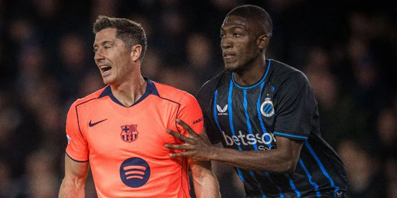 El ecuatoriano Joel Ordóñez brilló en el enfrentamiento ante el Barça